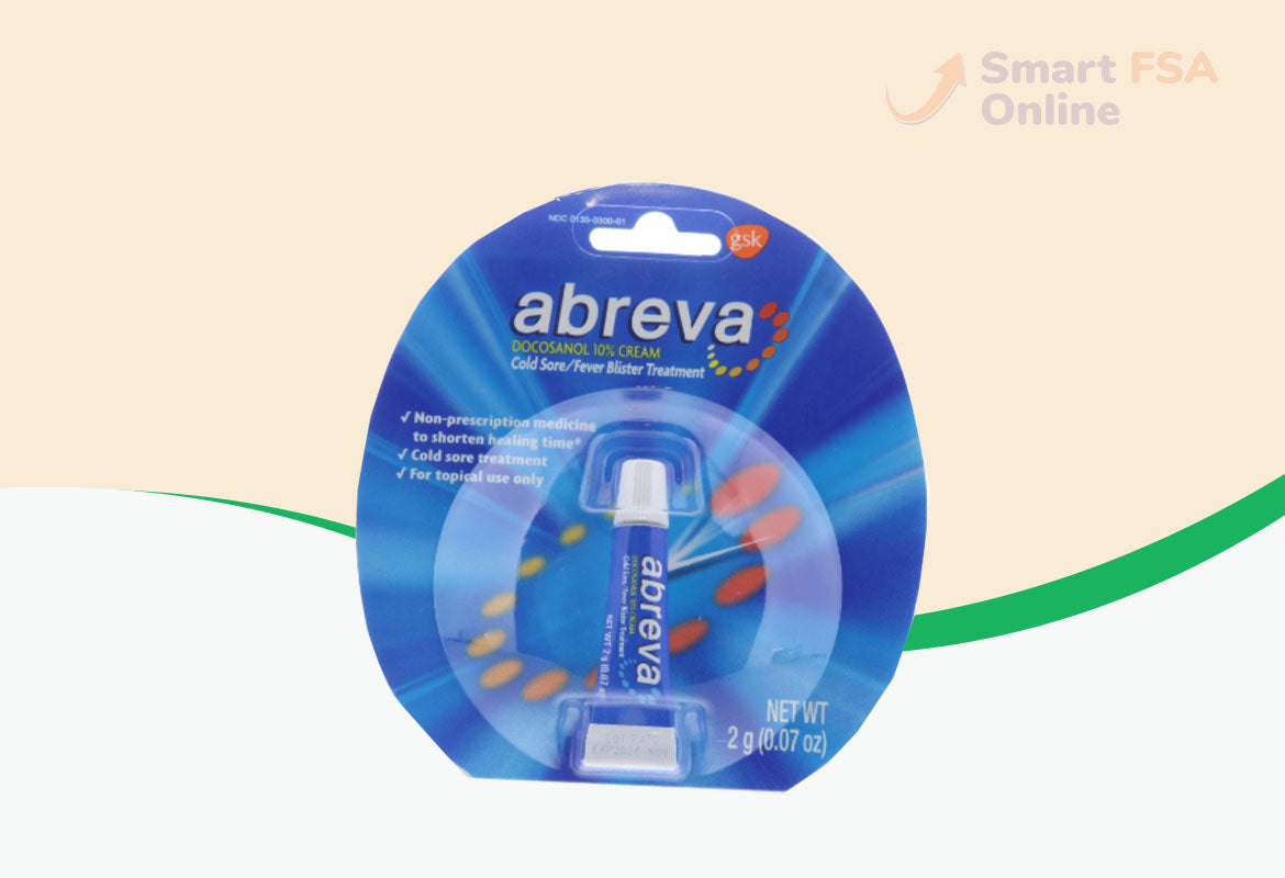 Abreva, Docosanol 10% Cream Tube, Treatment for Cold Sore/Fever Blister, 2g