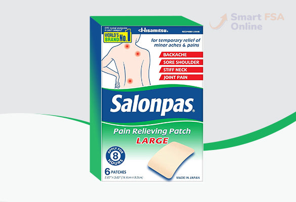 Salonpas Pain Relieving Patch, Large, 6 ct.