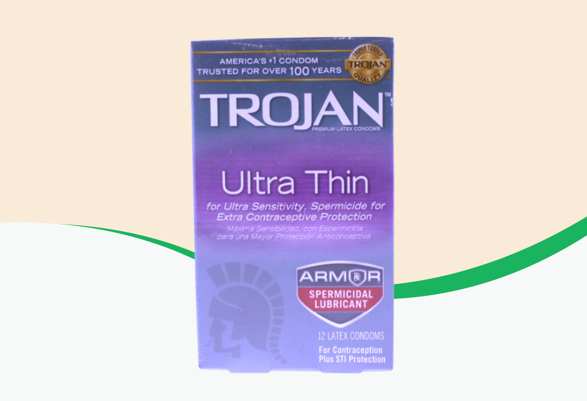 Trojan Ultra Thin Latex Condoms,
