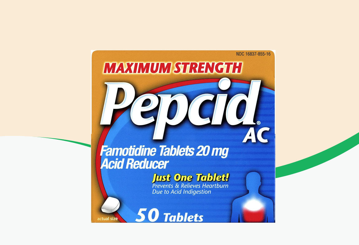 Pepcid AC Acid Reducer Maximum Strength Tablets, 50 ct.
