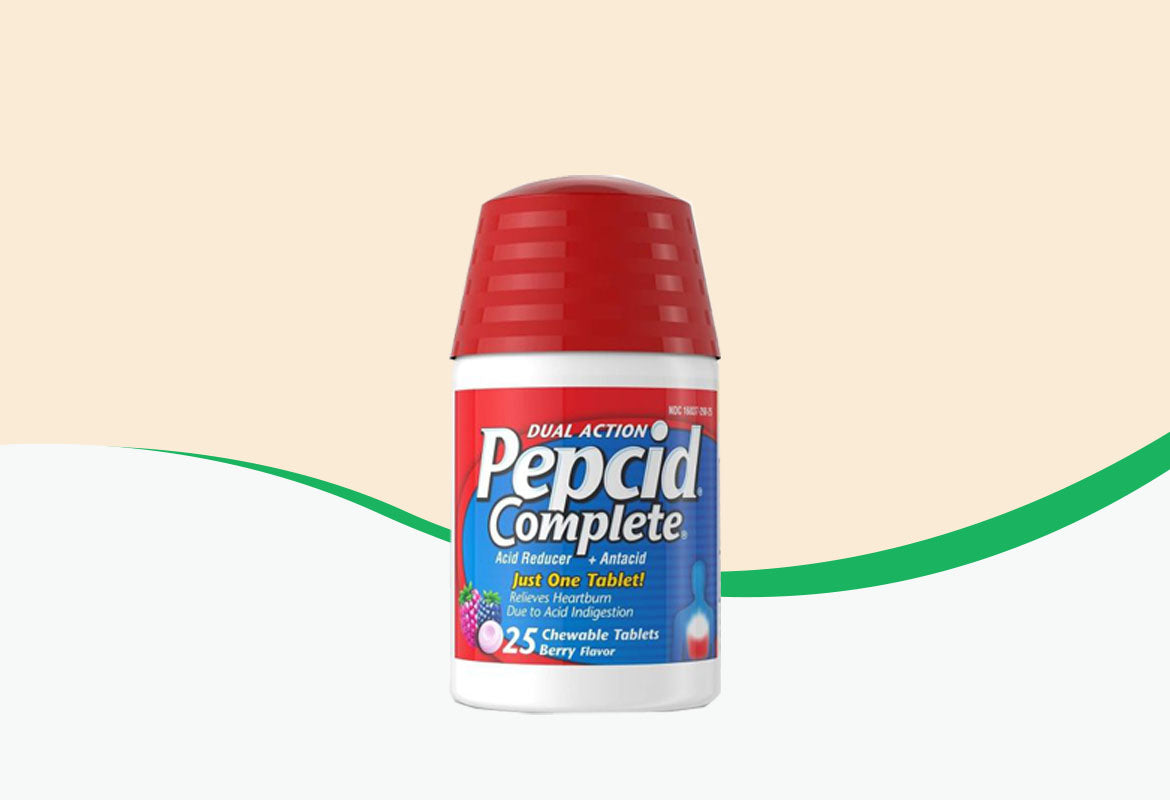 PEPCID COMPLETE Chewable Tablets, Berry