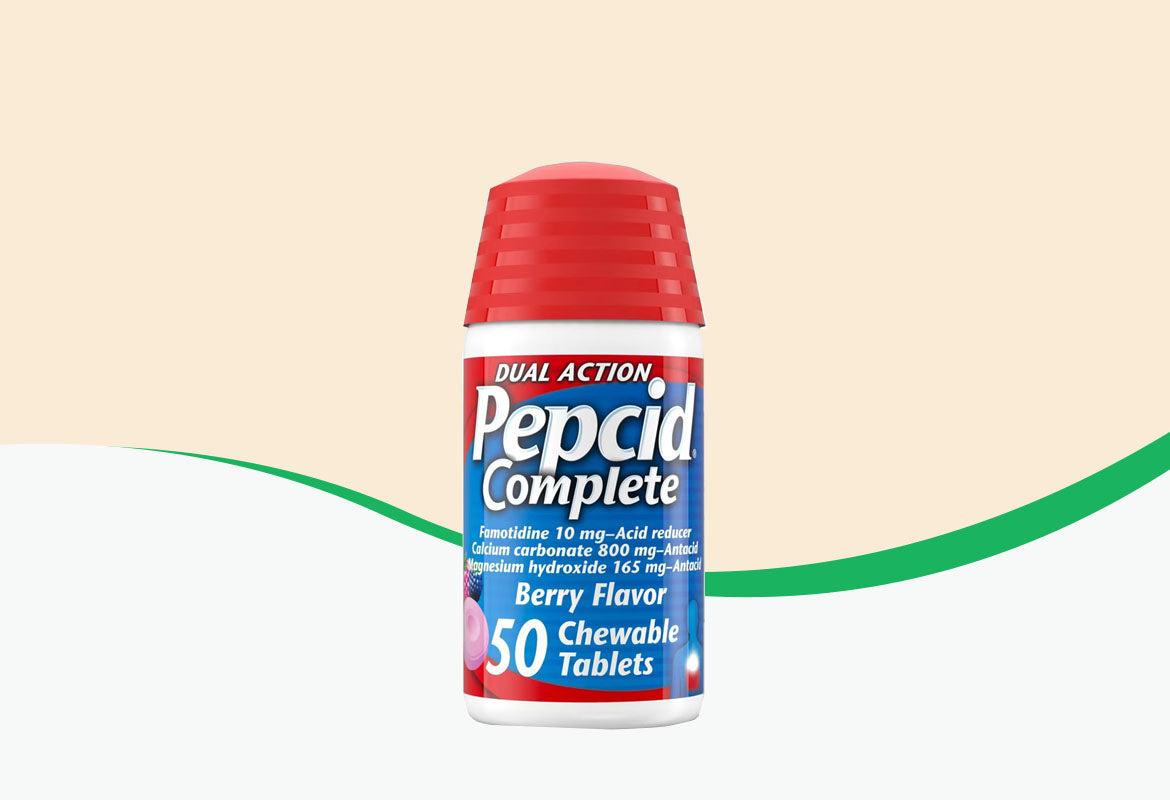 PEPCID COMPLETE Chewable Tablets, Berry