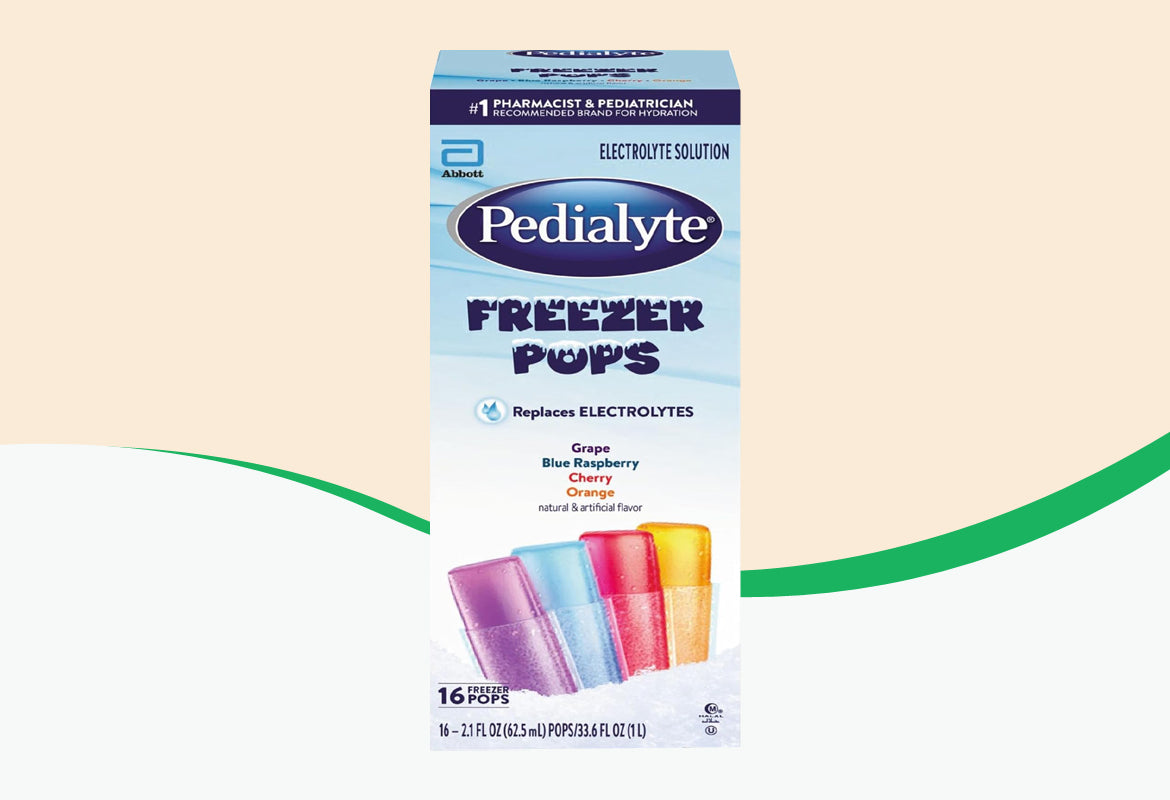 Pedialyte Freezer Pops, Assorted Flavors, 16ct. / 2.1 oz