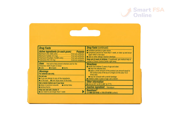 Neosporin Plus Pain Relief Maximum-Strength Antibiotic Ointment, 1 oz.