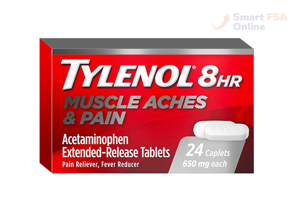 Tylenol 8 HR Muscle Aches and Pain Caplets