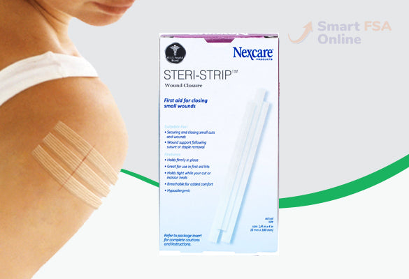 Nexcare First Aid Steri-Strip Skin Closure - 1/2 X4 18 ct.