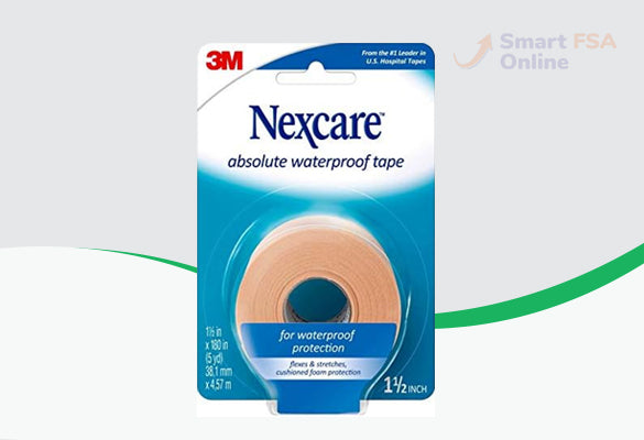 Nexcare Absolute Waterproof Tape,  1.5 X5YD 732