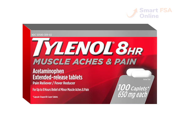 Tylenol 8 HR Muscle Aches and Pain Caplets