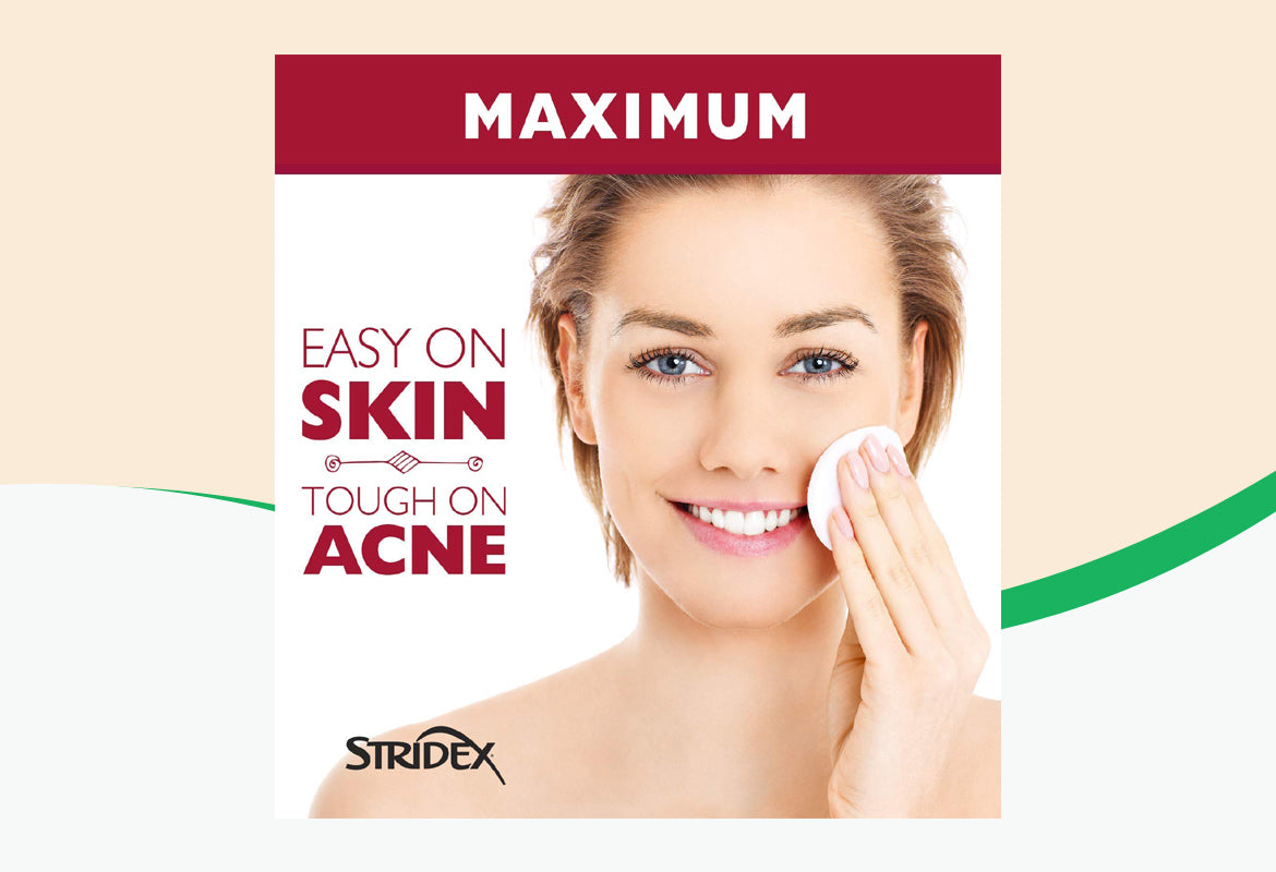 Stridex Medicated Pads Maximum, 55 ct.