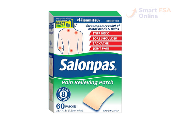 Salonpas Pain Relieving Patch, 60 ct.