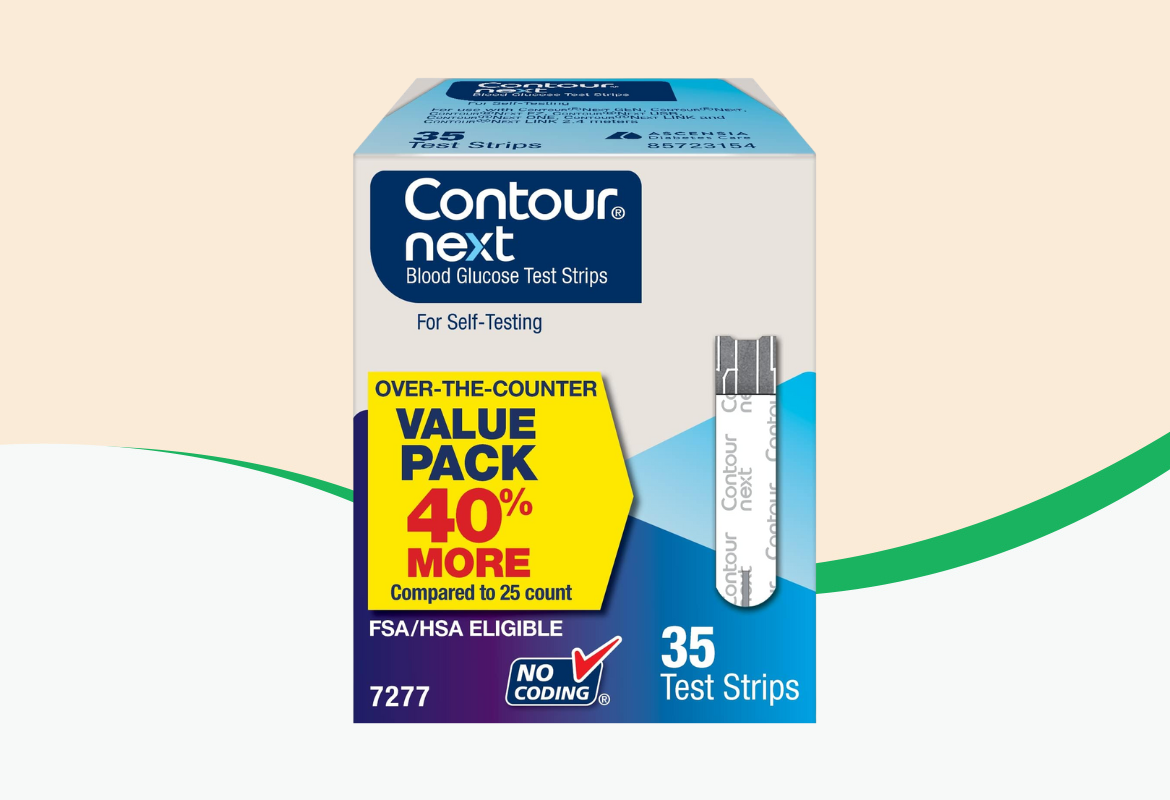 Bayer Contour Next Blood Glucose Test Strip