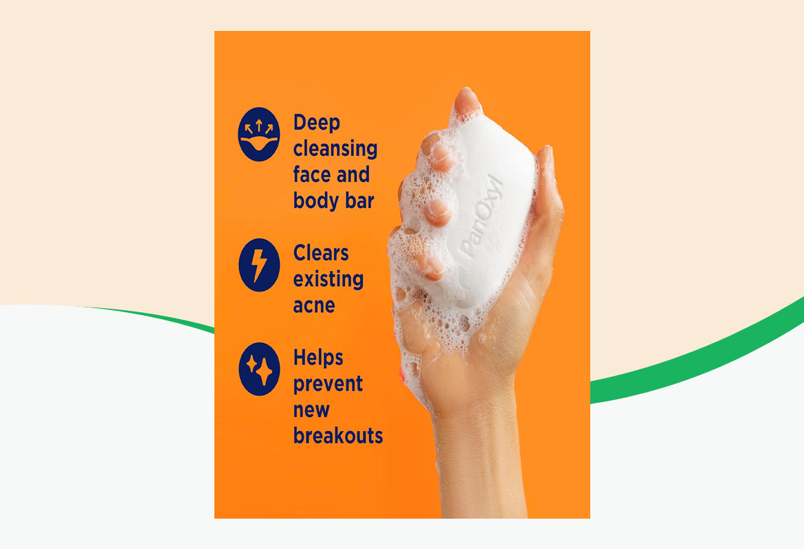 PanOxyl 10% Acne Treatment Bar, 1.5 oz