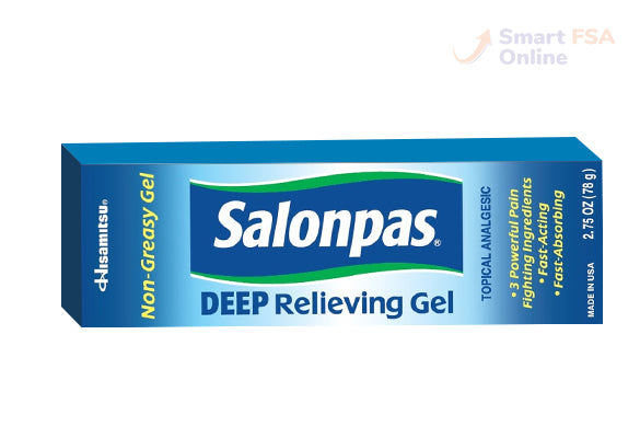 Salonpas Deep Relieving Gel, 2.75 oz.