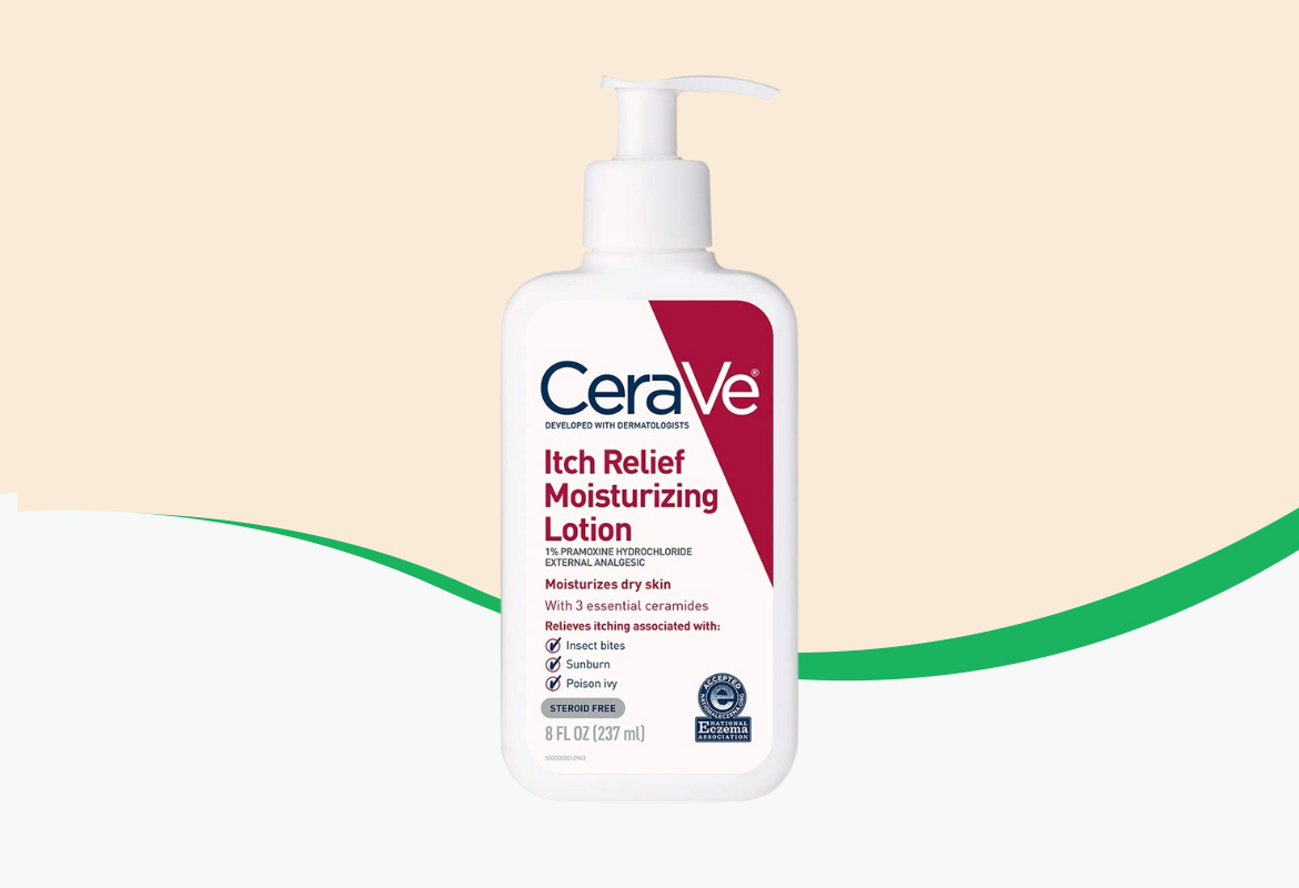 CeraVe Moisturizing Lotion for Itch Relief, 8 oz.