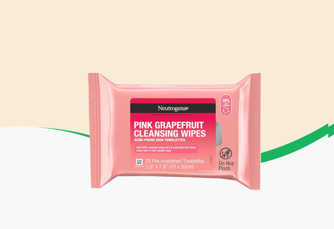 Neutrogena Pink Grapefruit Cleansing Wipes - 25 ct