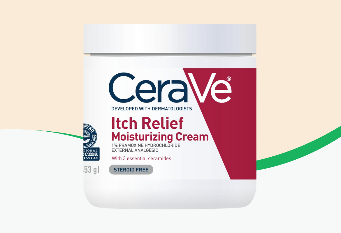 CeraVe Moisturizing Cream for Itch Relief, 16 oz.