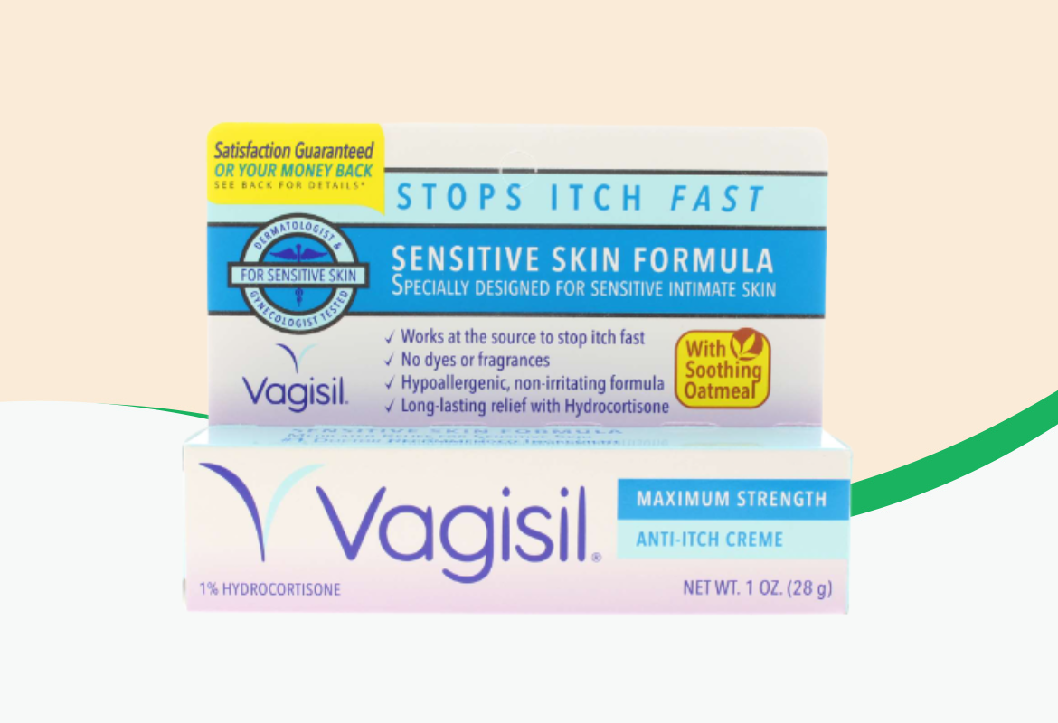 Vagisil Sensitive Skin Anti-Itch Creme, 1 oz.