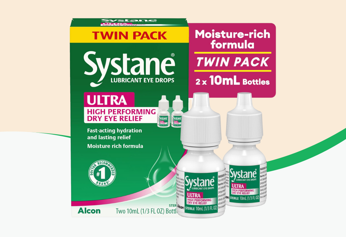 Systane Ultra Lubricating Eye Drops, Twin Pack