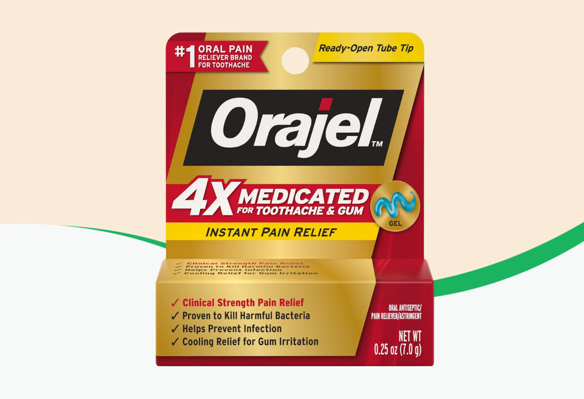 Orajel 4X Medicated For Toothache and Gum, Gel