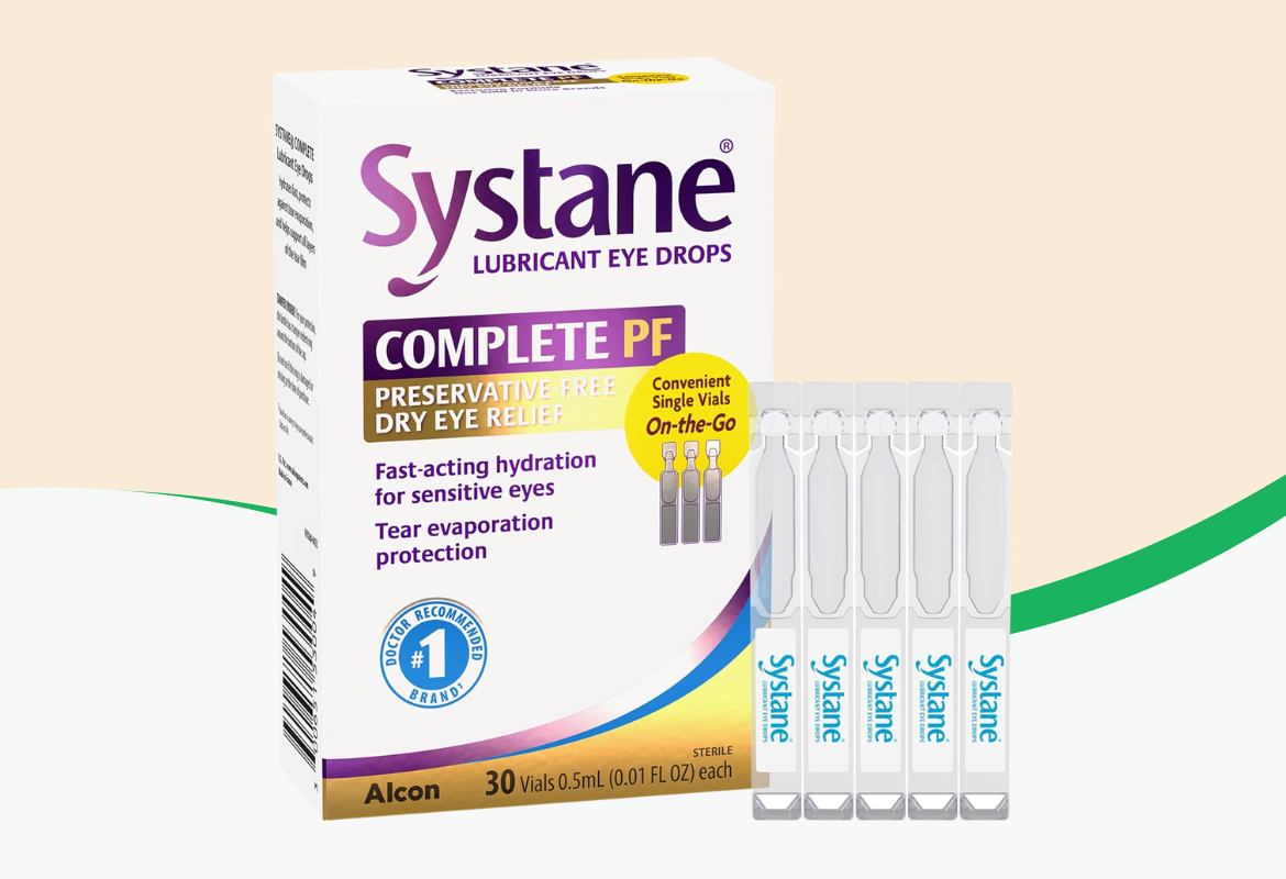 Systane Hydration Preservative Free Eye Drops, 30 ct.