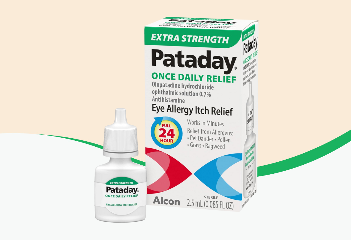 Pataday Extra-Strength Once Daily Eye Allergy Itch Relief Drops, 2.5mL