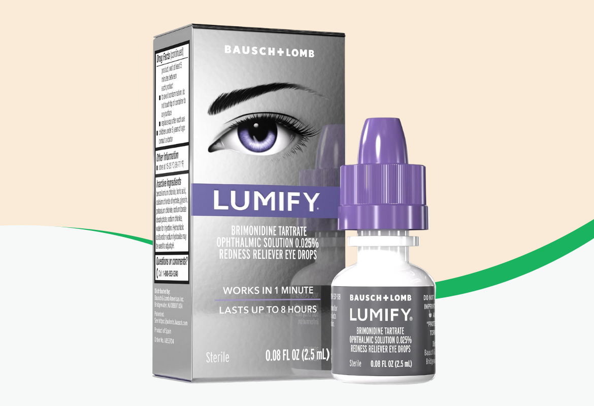 LUMIFY Redness Reliever Eye Drops.
