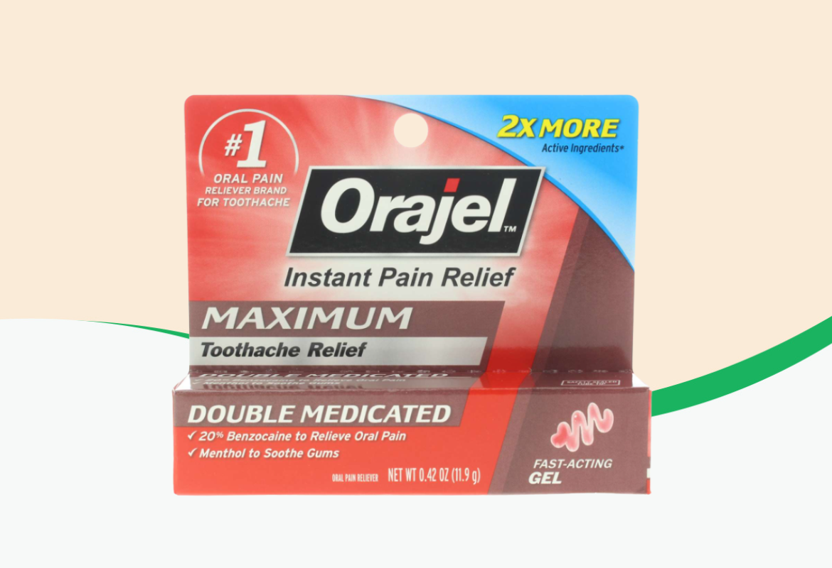 Orajel 3X Medicated Gel for Toothache and Gum,