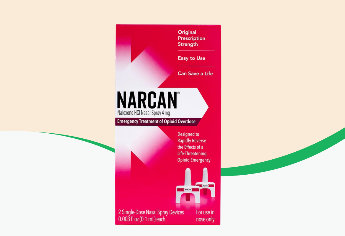 Narcan Naloxone HCI Nasal Spray, 4mg (2-Pack)