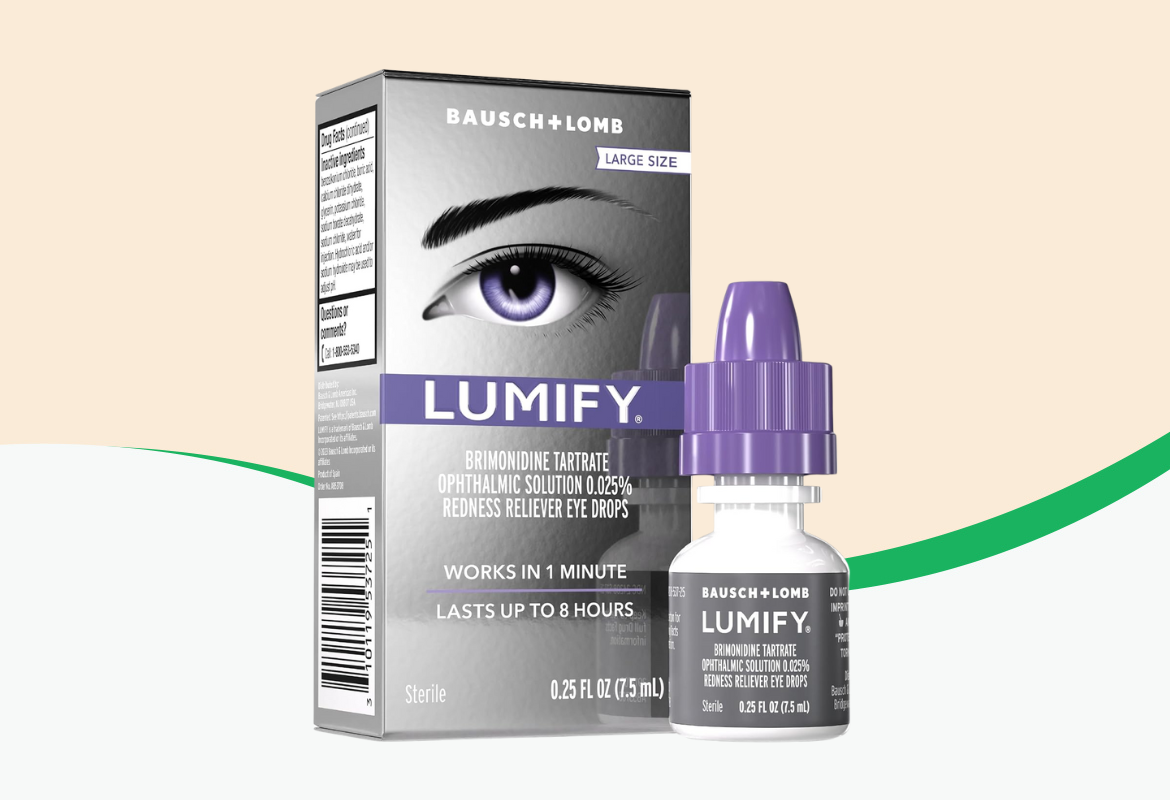 LUMIFY Redness Reliever Eye Drops.