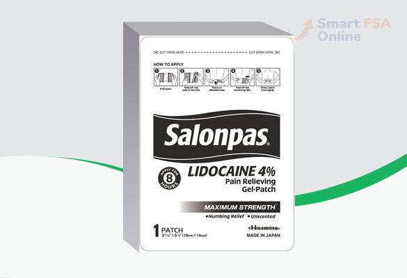 Salonpas Lidocaine Gel-Patch, 6 ct.
