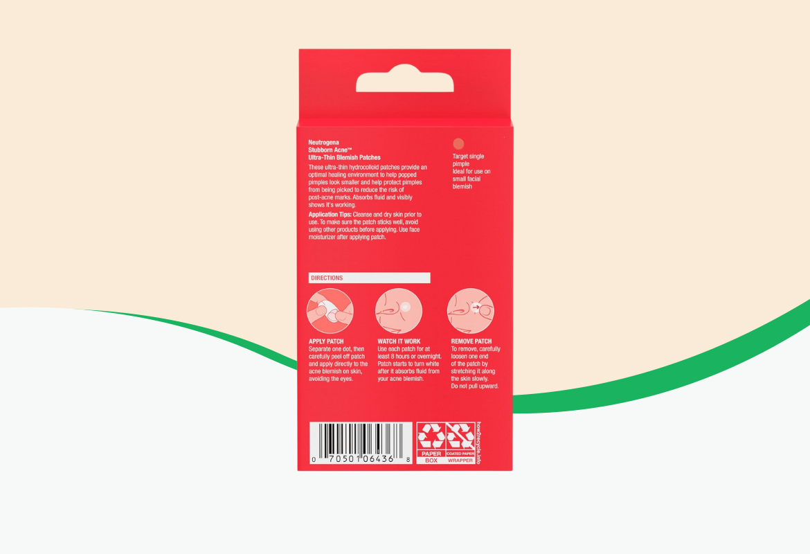 Neutrogena Stubborn Acne Blemish Patches, 24 ct.