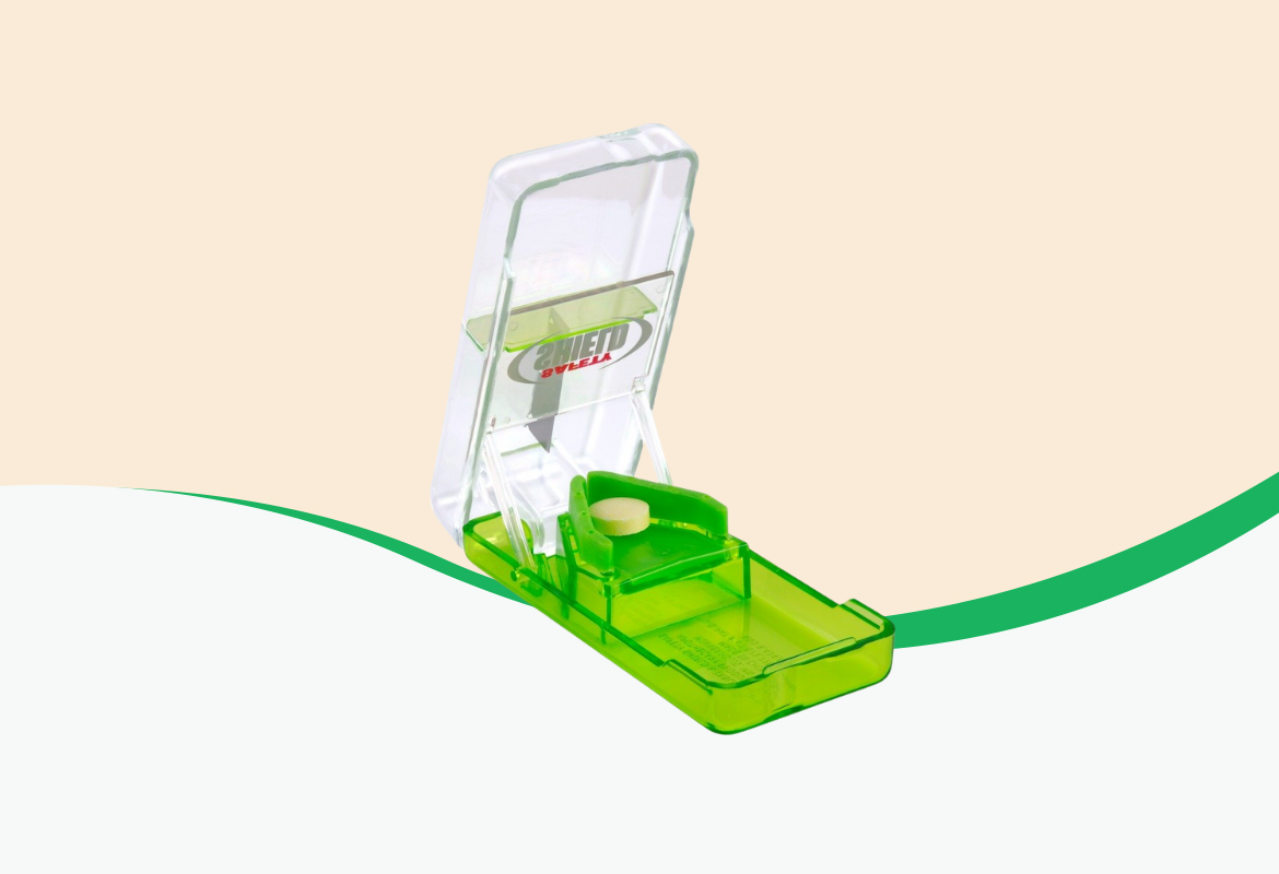 EZY Dose Pill Cutter with Safety Shield