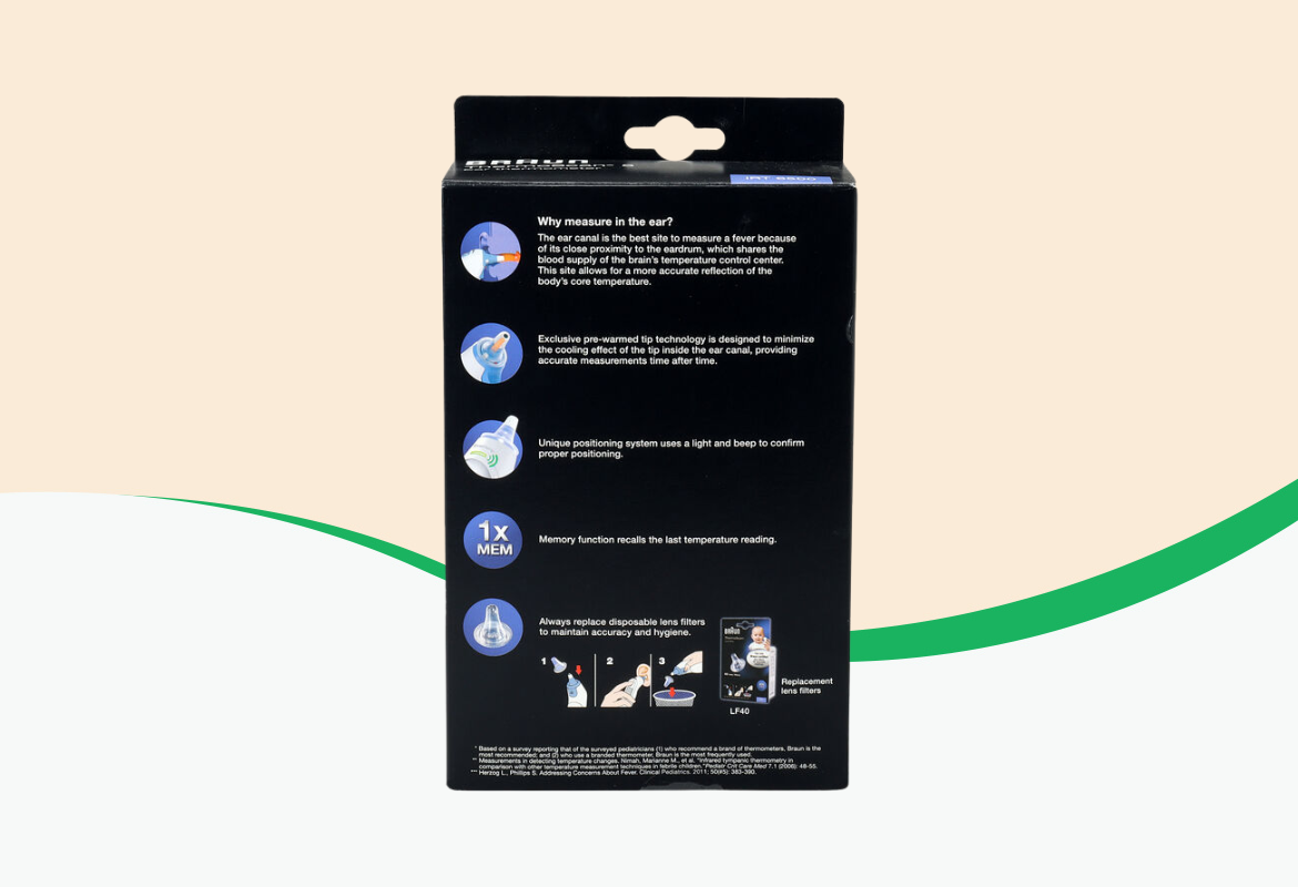 Braun ThermoScan 5 Ear Thermometer