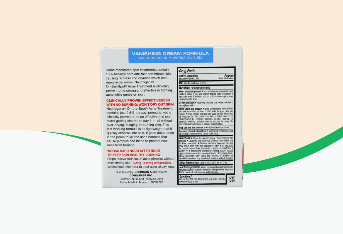 Neutrogena On-The-Spot Acne Treatment,  0.75 oz.