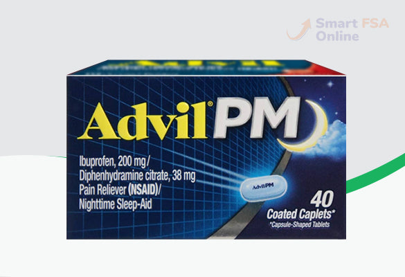 Advil PM Pain Reliever & Sleep Aid Coated Caplets