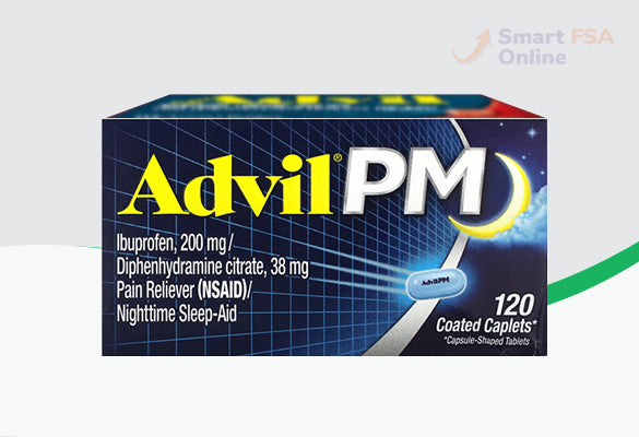 Advil PM Pain Reliever & Sleep Aid Coated Caplets