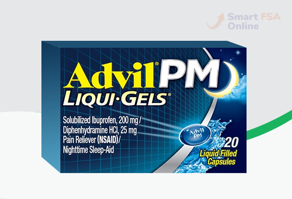 Advil Pain PM Reliever & Nighttime Sleep Aid Liqui-Gels