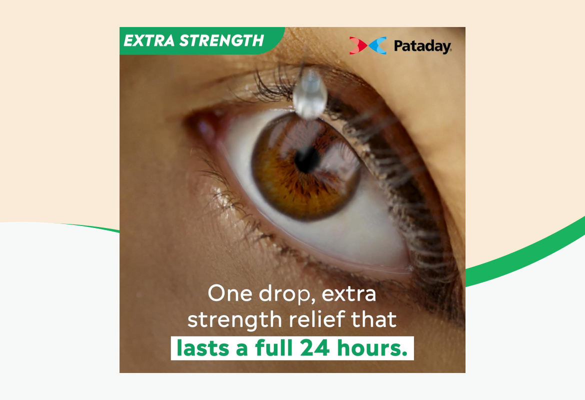 Pataday Extra-Strength Once Daily Eye Allergy Itch Relief Drops, 2.5mL