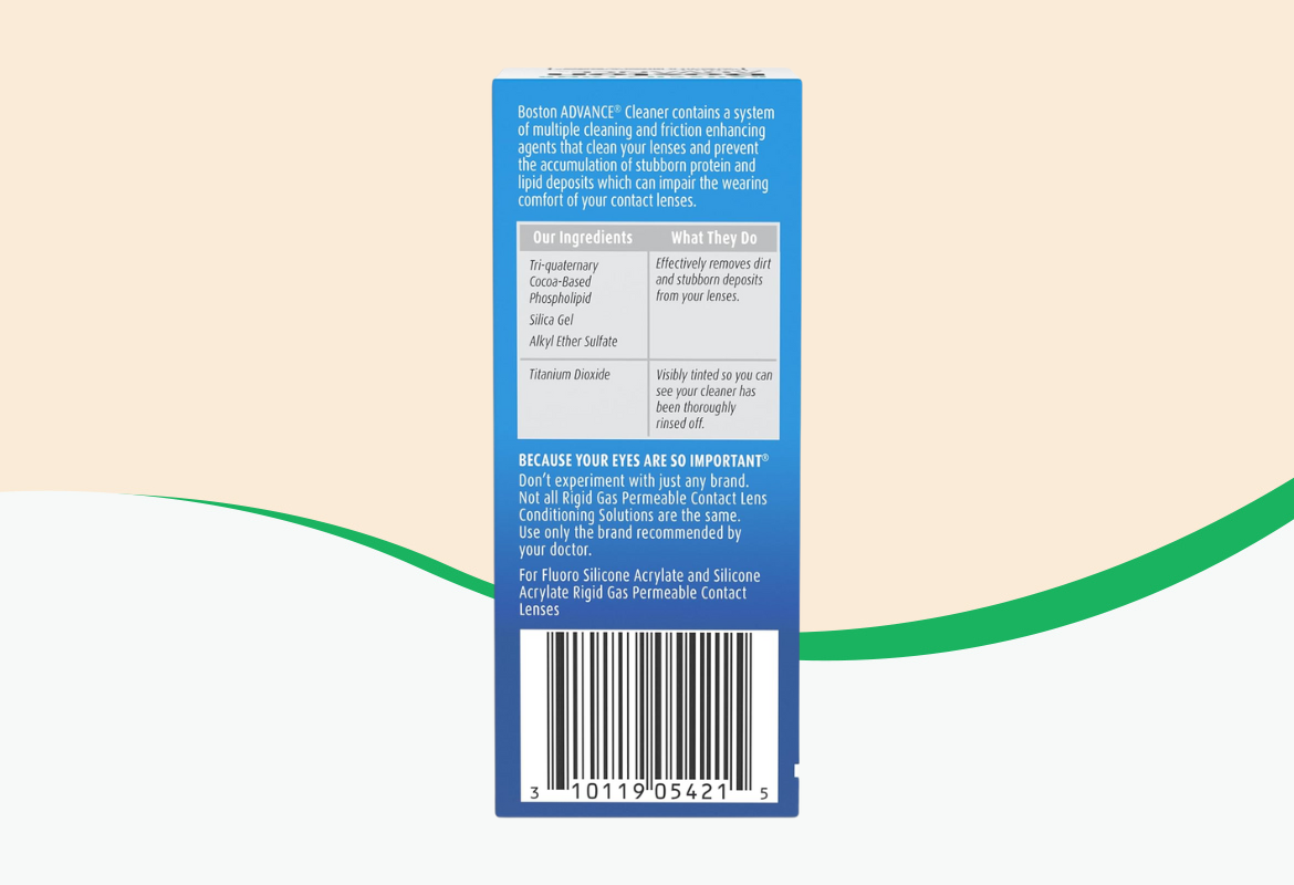 Bausch + Lomb Boston Advance Cleaner Step 1, 1 oz.