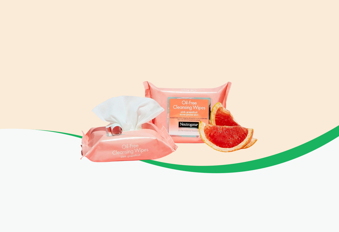 Neutrogena Pink Grapefruit Cleansing Wipes - 25 ct