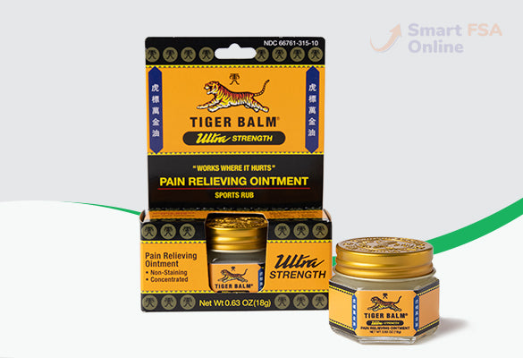 Tiger Balm Ultra Strength Ointment, 18g, .63 oz.
