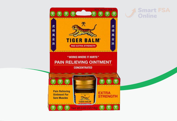 Tiger Balm Extra Strength Ointment, 18g, .63 oz.