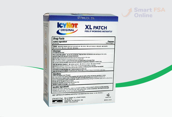 Icy Hot Medicated Patch XL Back and Large Areas, 3 ct.
