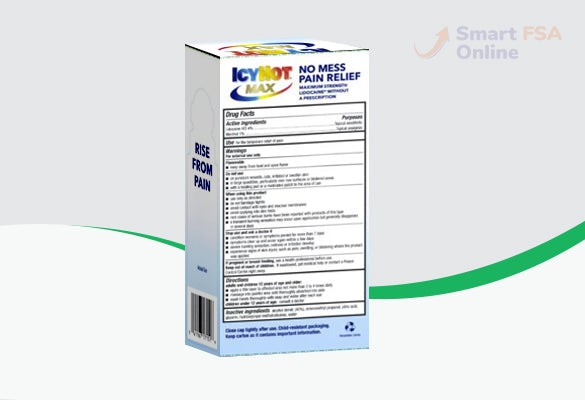 Icy Hot Max With Lidocaine, Roll-On, 2.5 oz.