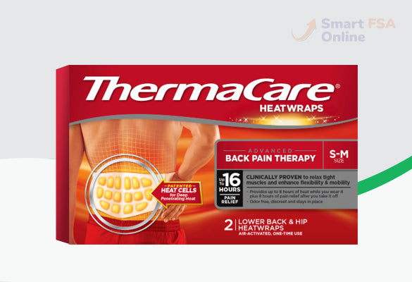 ThermaCare Back & Hip Heatwraps, Small/Medium, 3 ct.