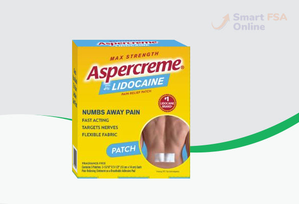 Aspercreme with 4% Lidocaine Patch, 5 ct.