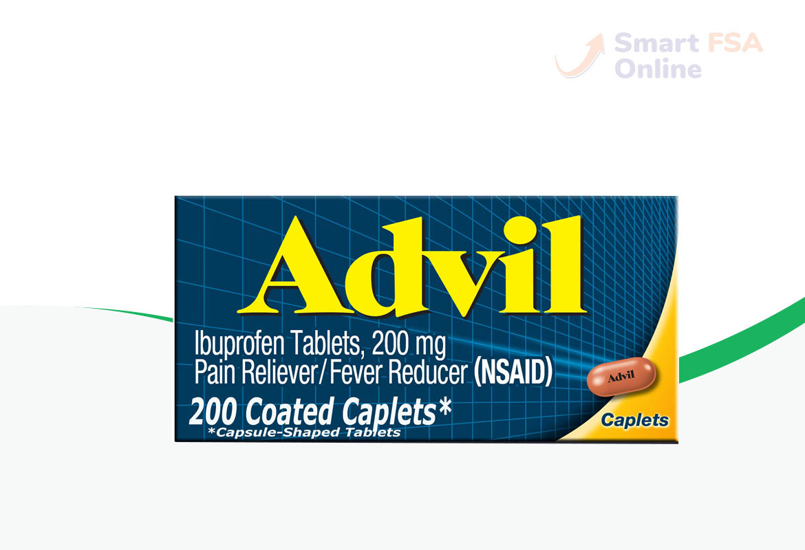 Advil Pain Reliever Fever Reducer Caplet