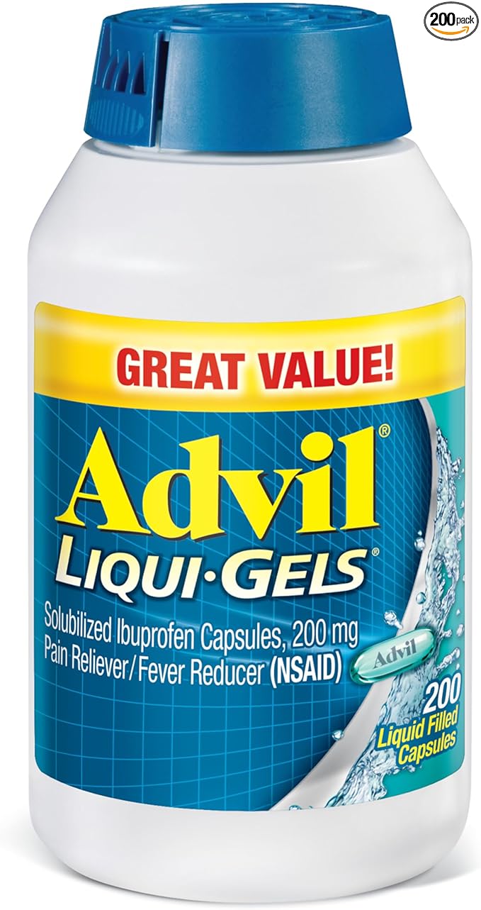 Advil Pain Reliever Fever Reducer Liqui-Gels
