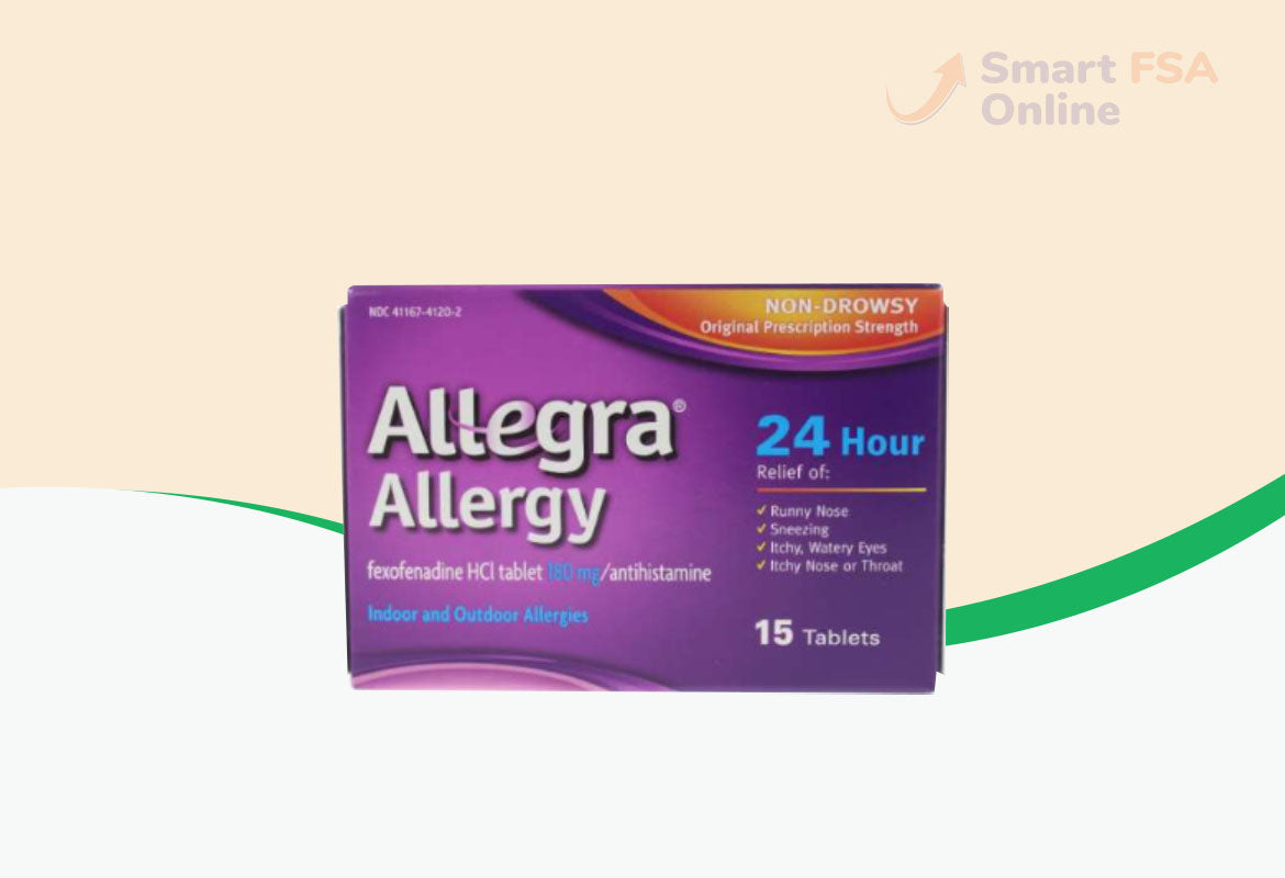 Allegra 24-Hour Indoor & Outdoor Allergy Relief Tablets