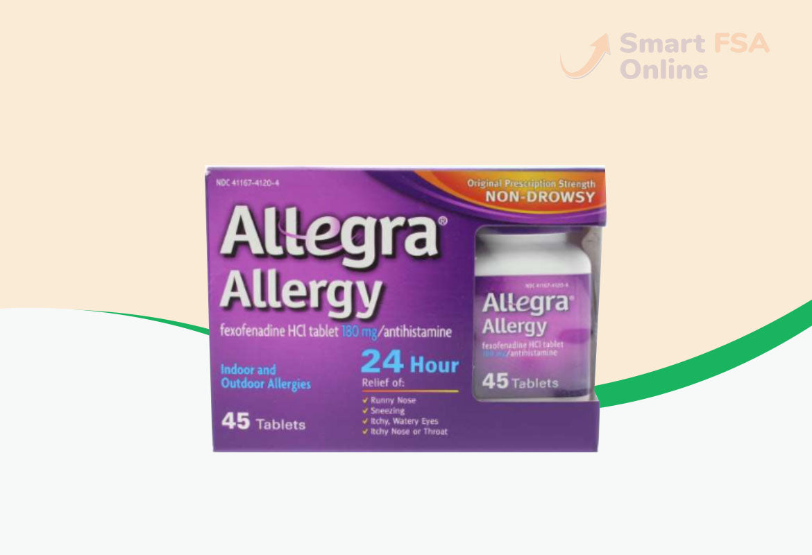 Allegra 24-Hour Indoor & Outdoor Allergy Relief Tablets